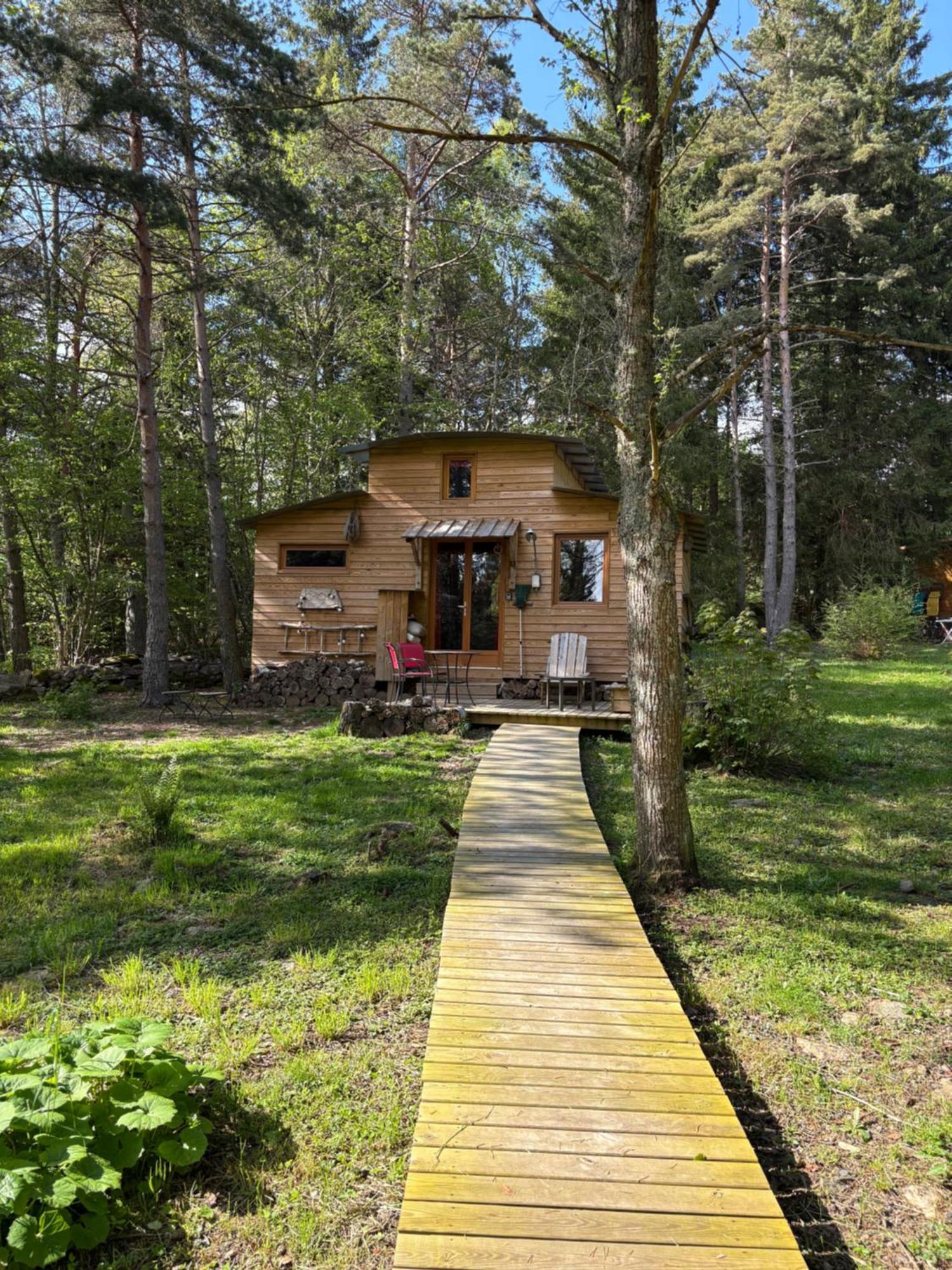 Chalet Cricri Domaine De La Mamounette Champclause Buitenkant foto
