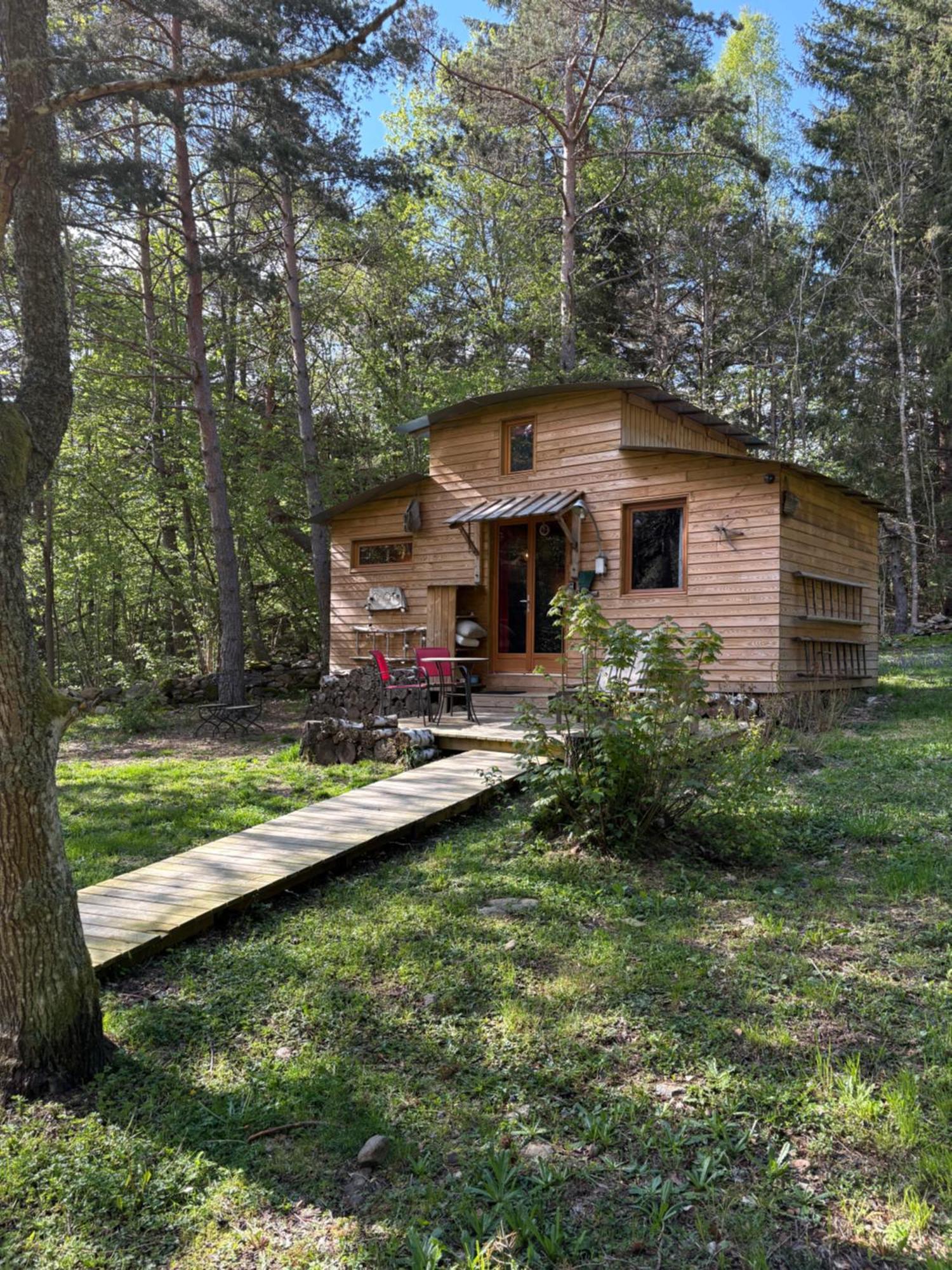 Chalet Cricri Domaine De La Mamounette Champclause Buitenkant foto